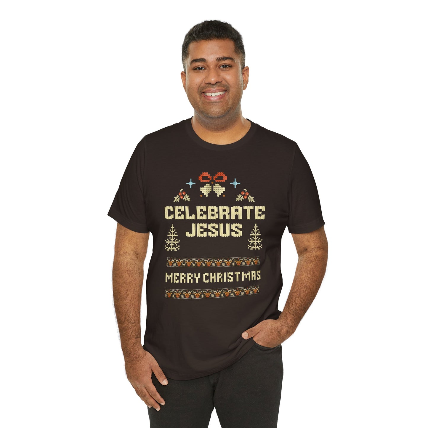 Celebrate Jesus - Ugly Christmas Shirt