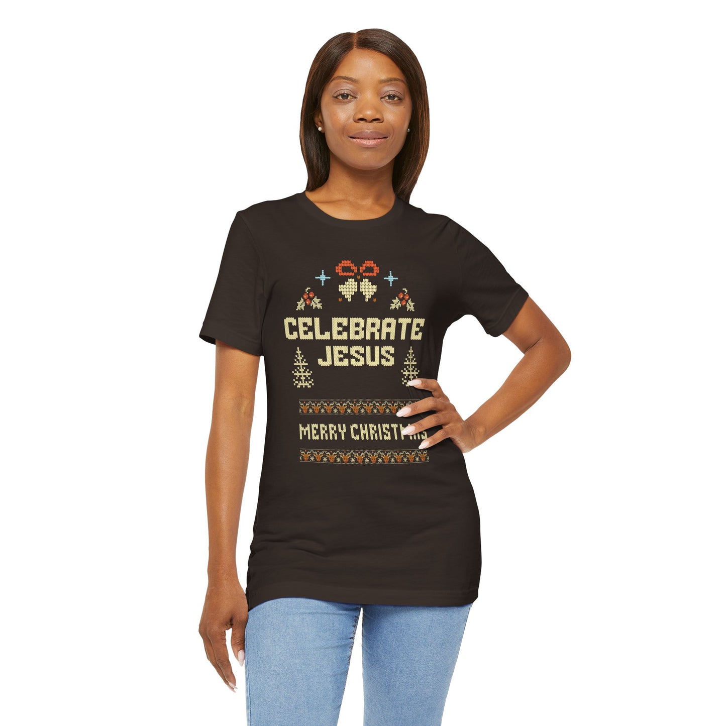 Celebrate Jesus - Ugly Christmas Shirt