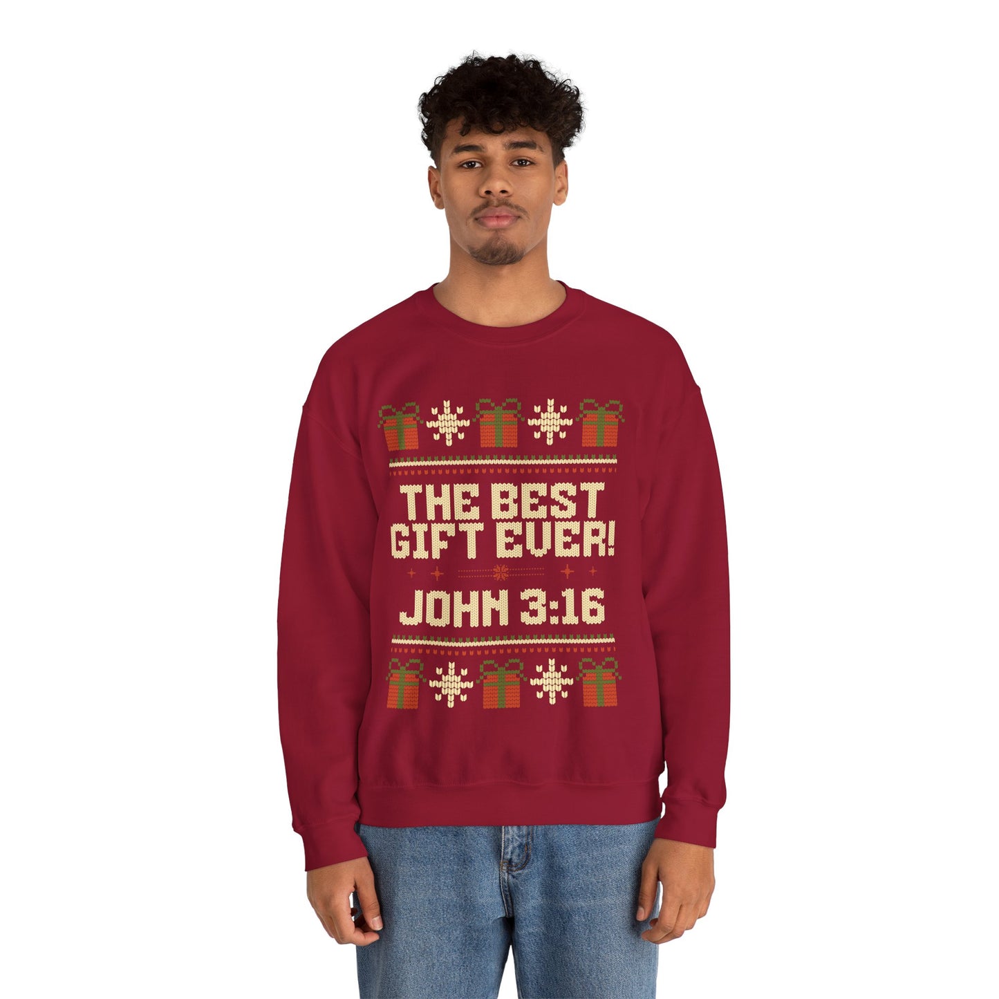 The Best Gift Ever! - Ugly Christmas Sweatshirt